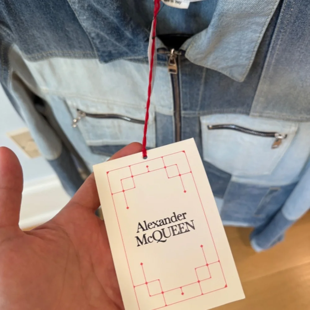 Alexander McQueen Patchwork Denim Jacket (BNWT) - Picture 4 of 5